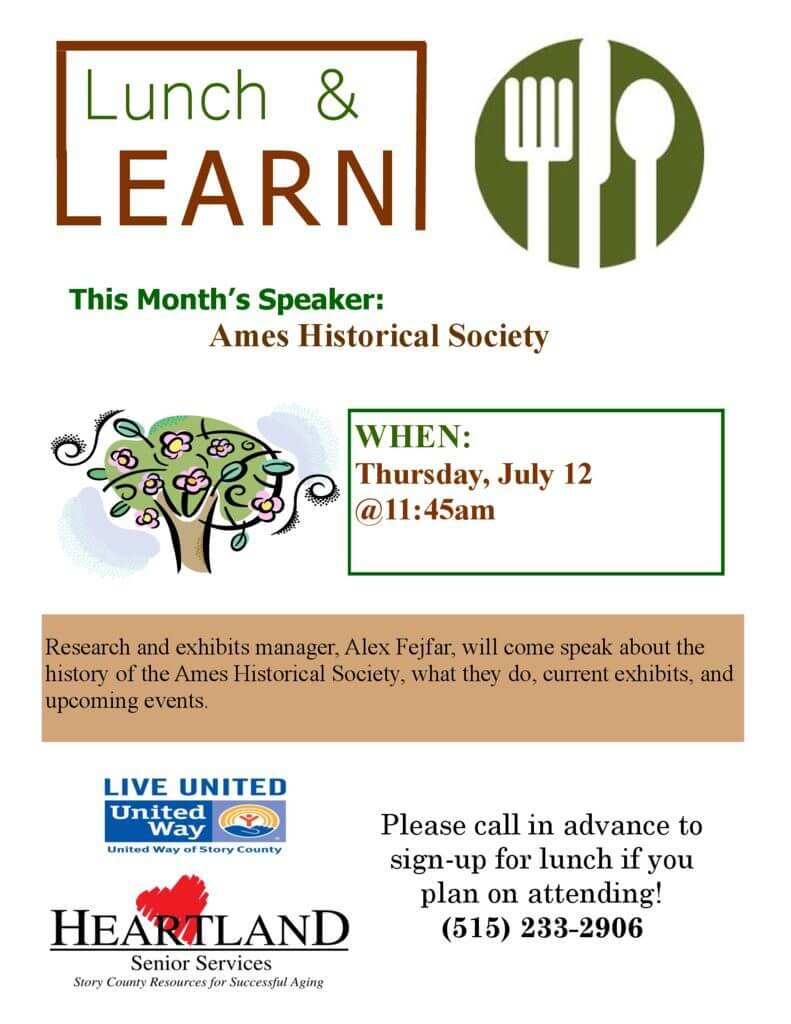 thumbnail of July Lunch and Learn