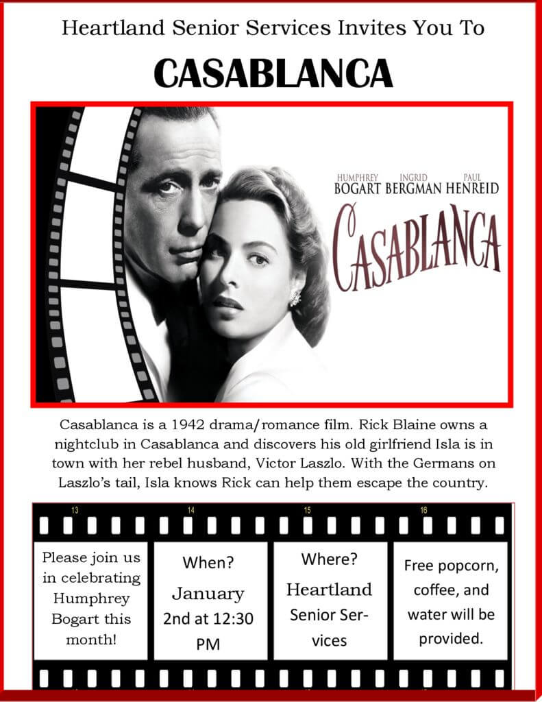 thumbnail of Casablanca Movie Flyer