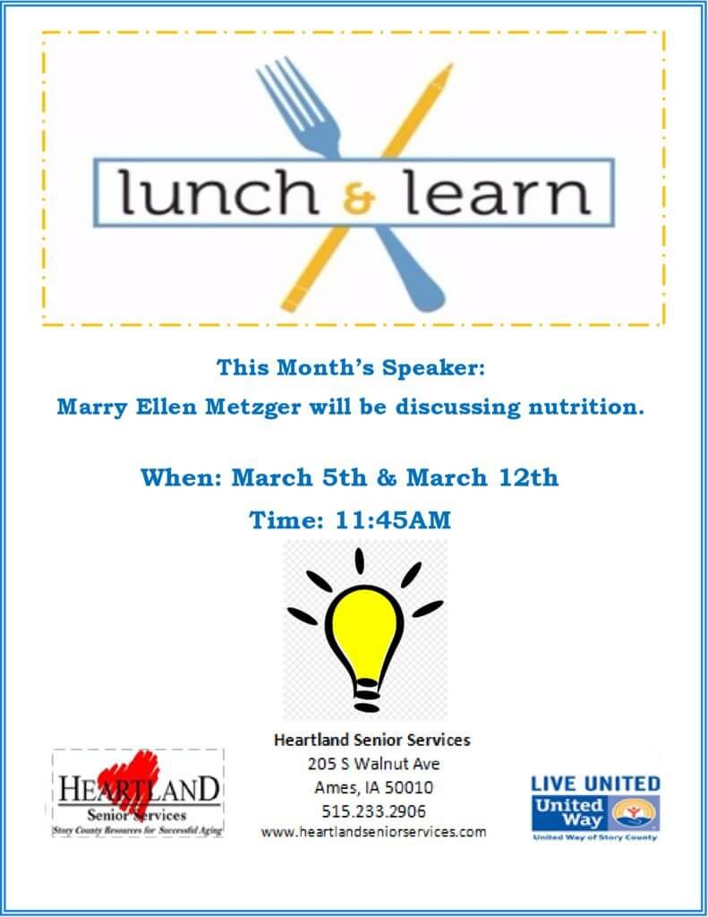 thumbnail of Lunch & Learn